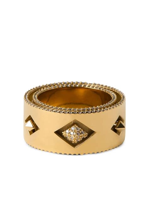 burberry d ring large|Burberry gold hollow ring.